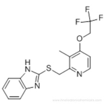 1H-Benzimidazole,2-[[[3-methyl-4-(2,2,2-trifluoroethoxy)-2-pyridinyl]methyl]thio]- CAS 103577-40-8 
